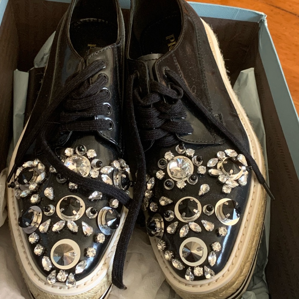 Jeweled oxfords
